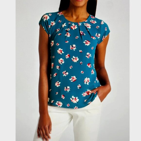 41Hawthorn Lexie Short Sleeve Floral Blouse - Picture 1 of 4